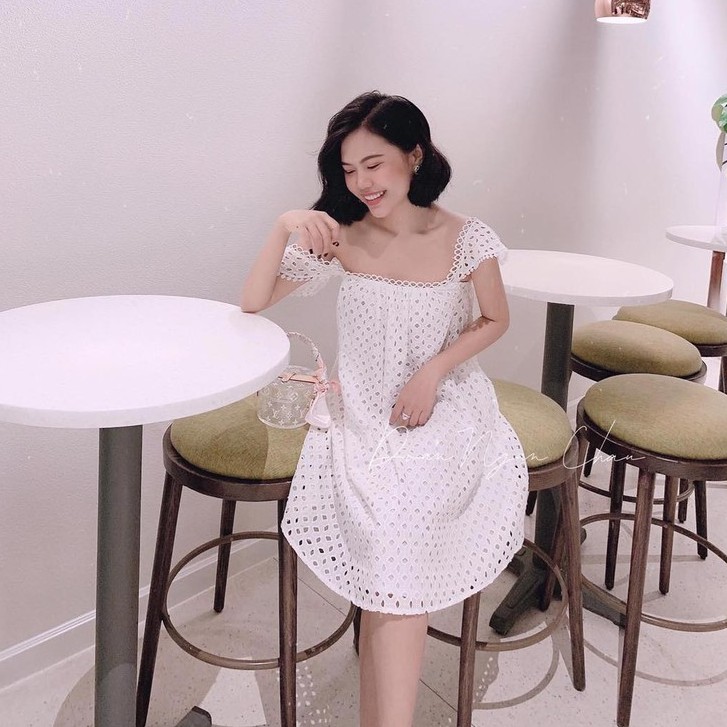 Váy Hai Dây Đầm 2 Dây Babydoll Bản To Dáng Suông Rộng Ulzzang