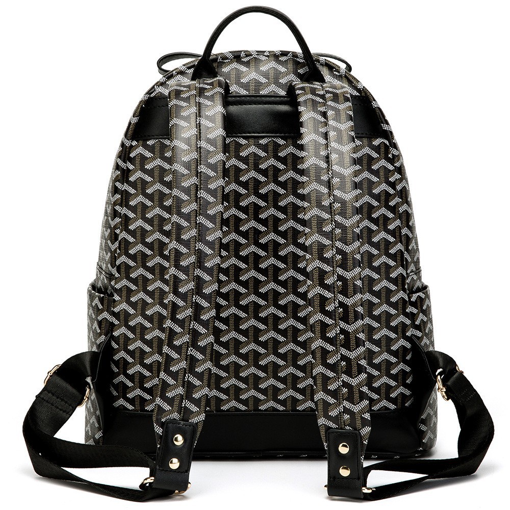 Balo đi học Balo da EDM nam nữ Cặp đi học Ba lô LV ulzzang unisex balo laptop da pu cặp sách học sinh chống nước