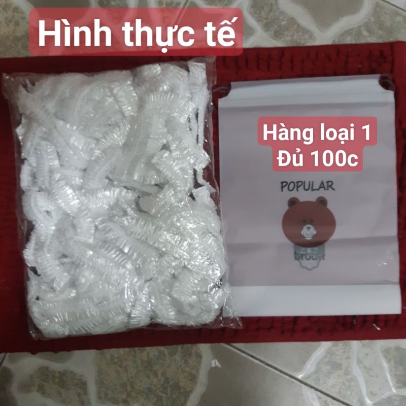 ( Loại 1 đủ 100c)Màn bọc thực phẩm 100c chịu nhiệt lò vi sóng rất tốt.Khách được kiểm tra