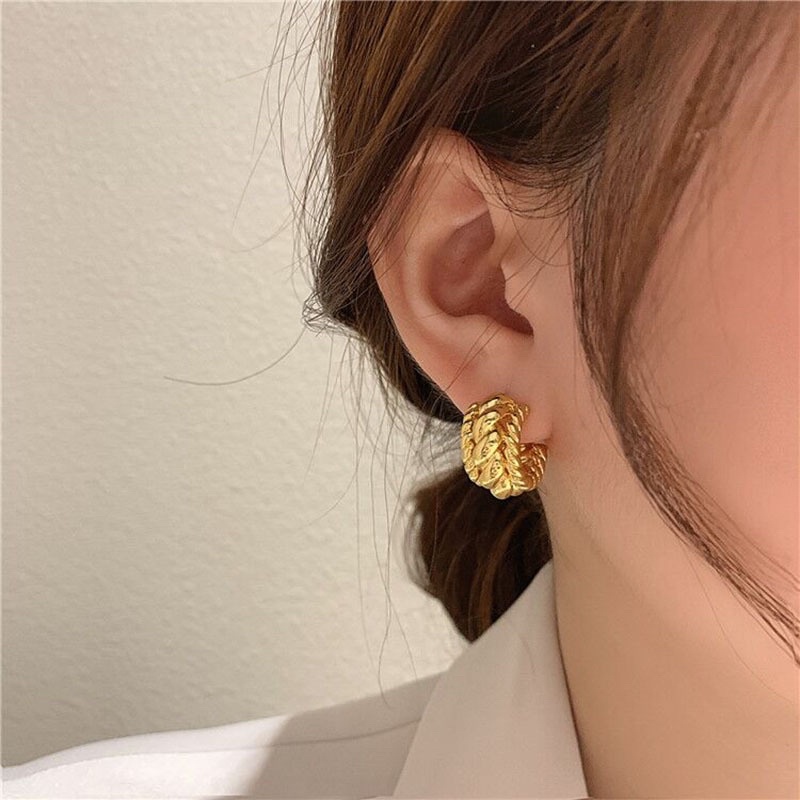 Khuyên tai xinh phong cách hàn quốc nhiều mẫu - Khăn turban