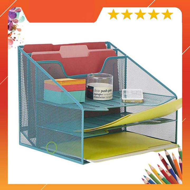 Giá đựng tài liệu, hồ sơ văn phòng bằng thép sơn tĩnh điện bền đẹp