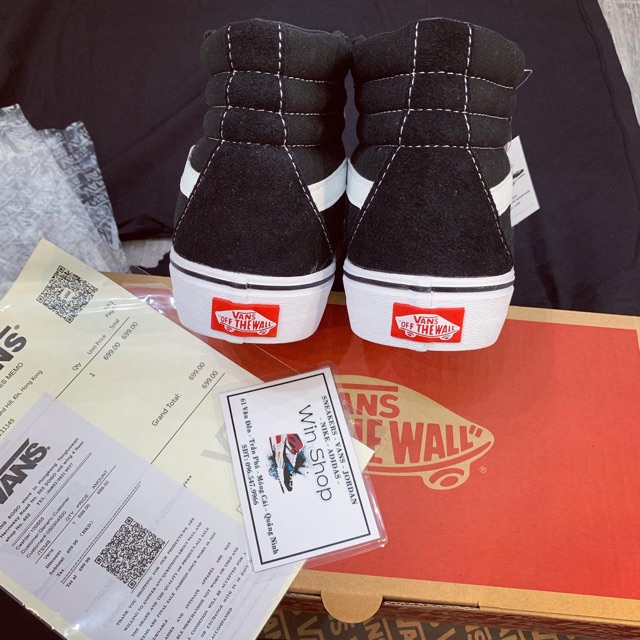 ẢNH THẬT | Giày thể thao VANS sk8 đen