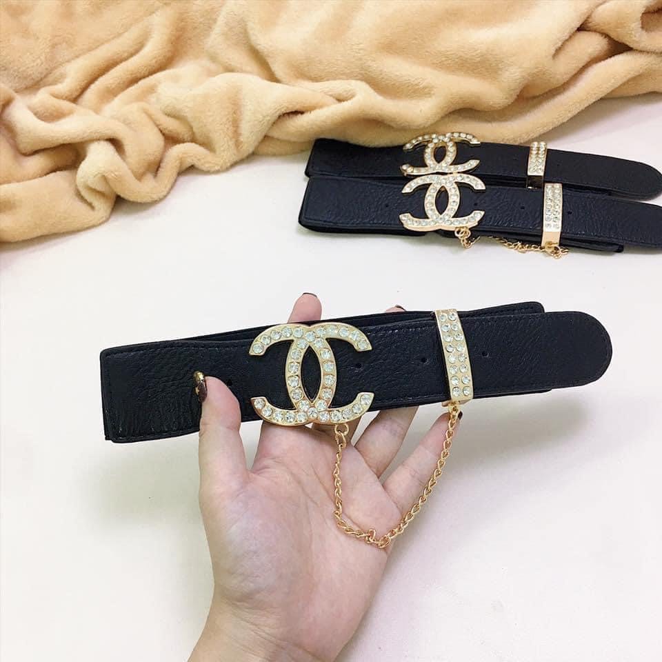 Thắt lưng nữ dây nịt nữ cho váy đầm họa tiết