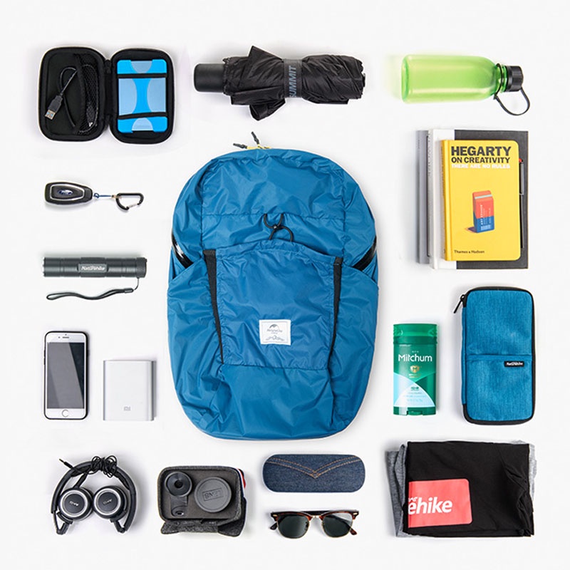 Balo xếp gọn siêu nhẹ Naturehike 22L NH17A017-B Du lịch Dã ngoại