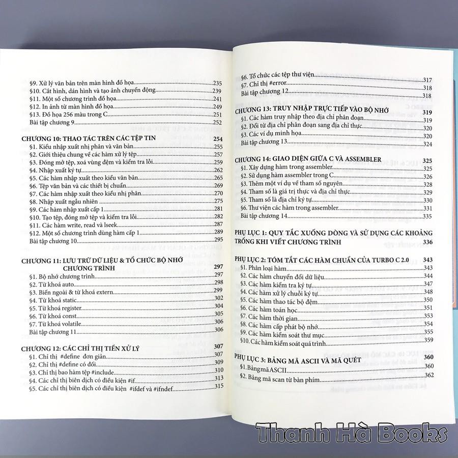 Sách - Giáo trình kỹ thuật lập trình C căn bản và nâng cao