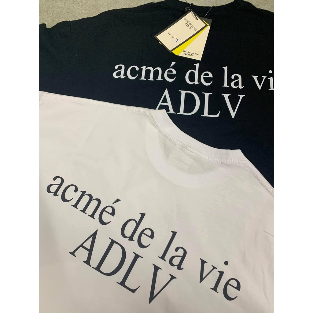 Áo thun ADLV basic Hogoto shop , Áo thun unisex nam nữ form rộng oversize chất liệu 100% Cotton