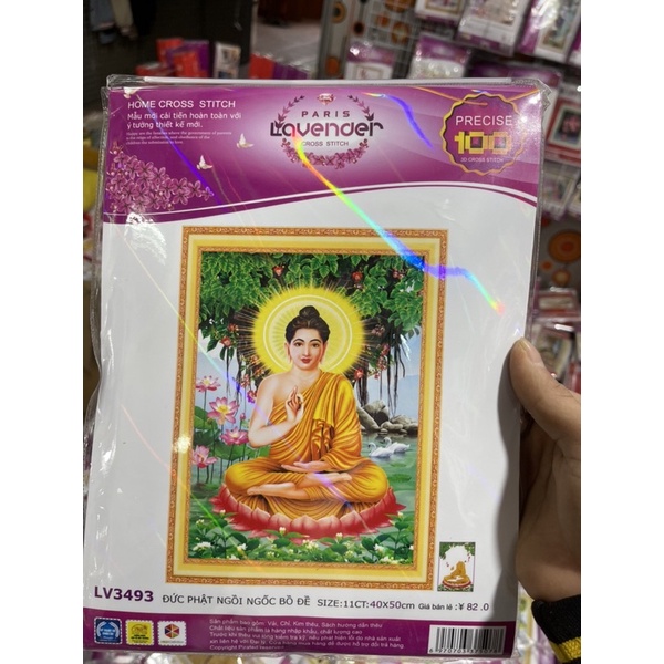Tranh Thêu Phật A Di Đà-Phật Thích Ca Mâu Ni Lv3416,Lv3338,Lv3493,Lv3494,Lv3519,Lv3433,Lv3398