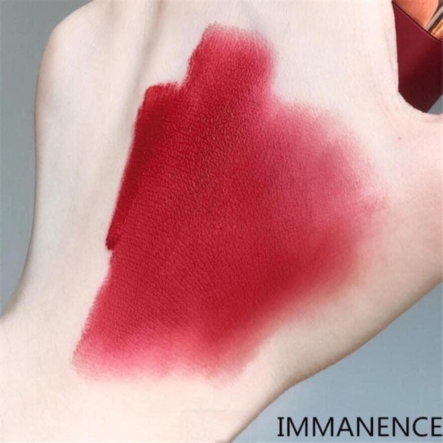 Son kem 3CE Cloud Lip Tint màu IMMANENCE đỏ rượu vang