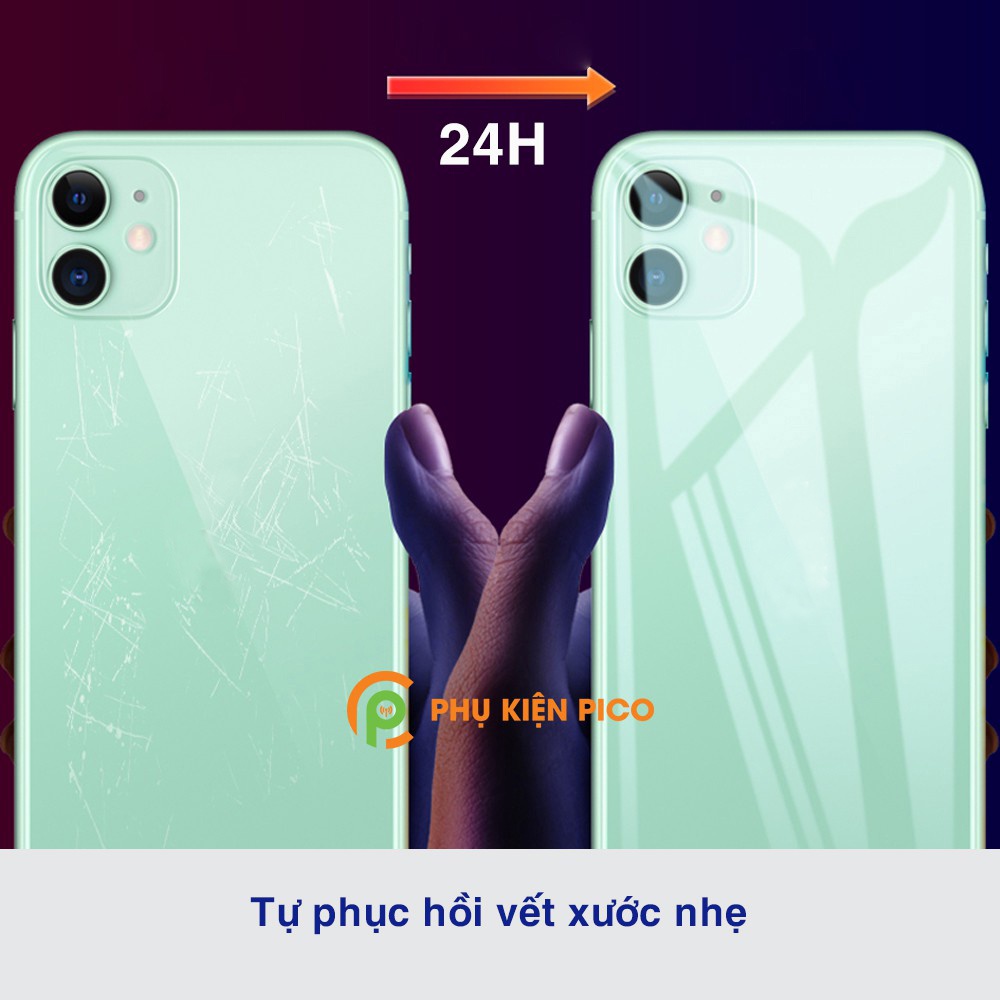 Dán lưng Iphone 11 chính hãng Mibo PPF trong suốt tự phục hồi vết xước cho Iphone 11