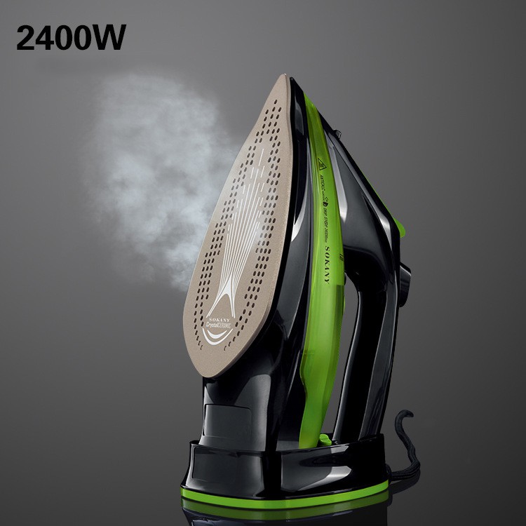 Bàn là, bàn ủi hơi nước cầm tay không dây SONAKY 2400W ủi nhanh, có 5 nút điều chỉnh ủi mọi loại vải