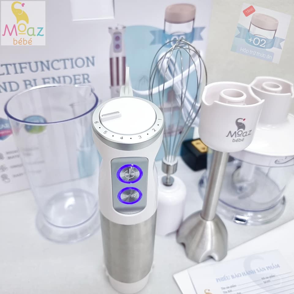 Máy xay đa năng cầm tay Moaz bébé MB026