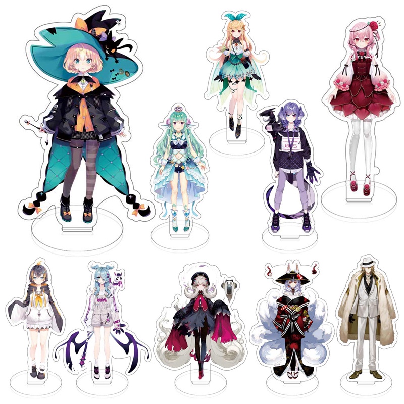 Móc Khóa Hình Nhân Vật Hoạt Hình Luxiem VTuber Trang Trí