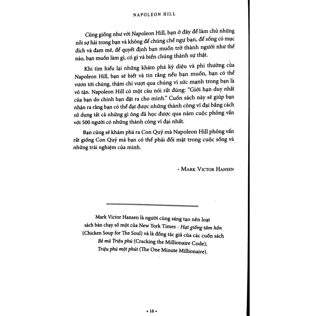 Sách - Chiến Thắng Con Quỷ Trong Bạn - Bí Quyết Tự do Và Thành Công - Napoleon Hill - Thái hà Sach24h