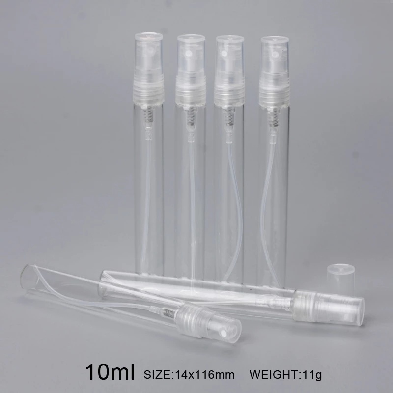 [Hàng mới về] Chai thủy tinh rỗng 10ml đựng nước hoa dạng xịt tiện dụng