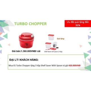 Máy xay tay Turbo Chopper