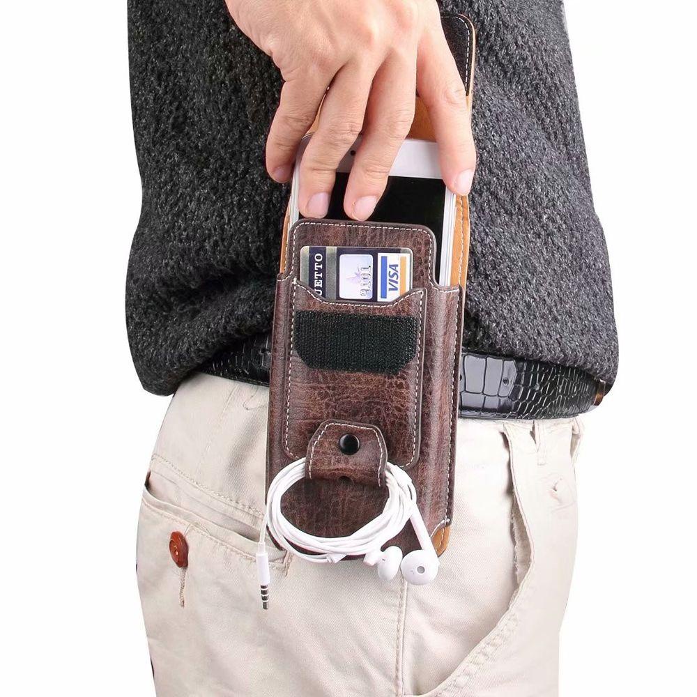 Bao Da Đựng Điện Thoại Có Móc Kẹp Thắt Lưng Tiện Dụng