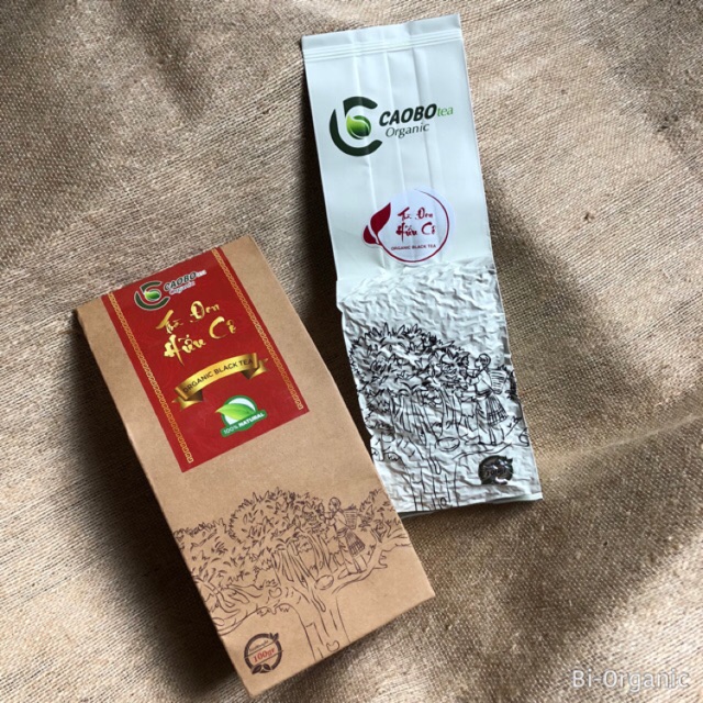 TRÀ ĐEN SHAN TUYẾT HỮU CƠ CAO BỒ TEA (100g)