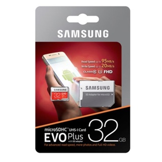 [🎁Chính hãng-Cực rẻ] Thẻ Nhớ Micro SD Samsung Evo Plus U1 32GB Class 10 (Kèm Adapter)