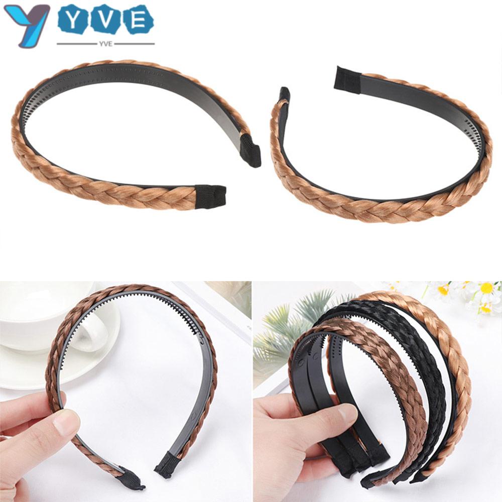 (Hàng Mới Về) Băng Đô Tóc Giả Kiểu Dáng Thời Trang Chất Lượng Cao