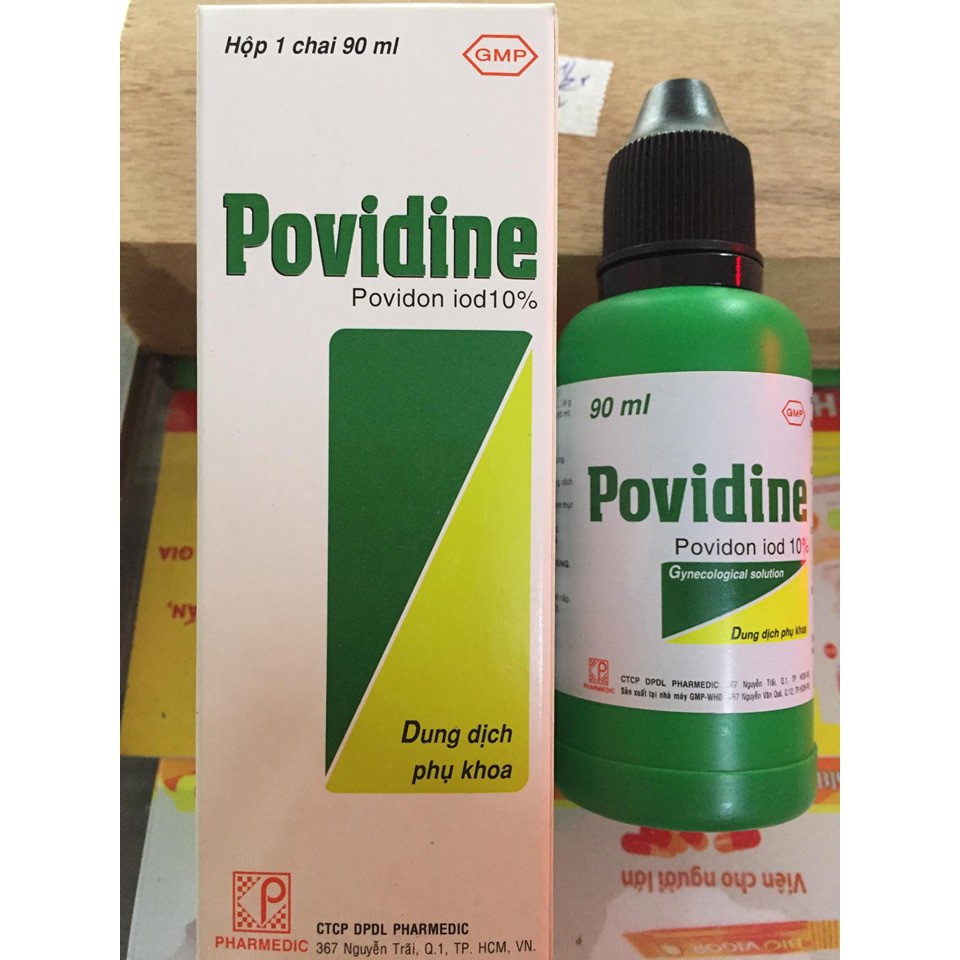 DUNG DỊCH RỬA VỆ SINH POVIDINE IOD