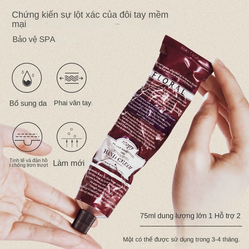 Kem dưỡng da tay ROOPY Dưỡng ẩm Giữ ẩm không nhờn Làm trắng và sảng khoái Kem bôi tay