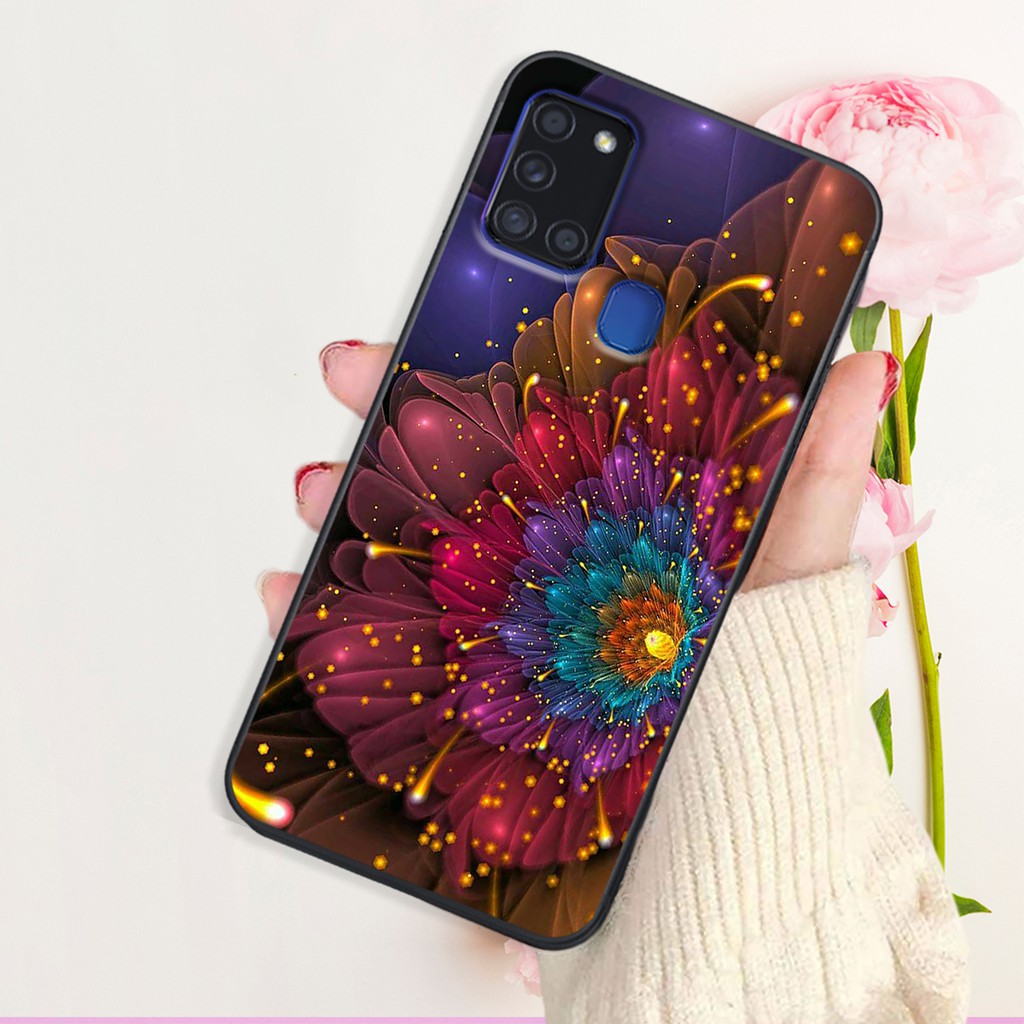 Ốp lưng điện thoại Samsung Galaxy A21S - A31 in hình hoa siêu đẹp- Doremistorevn