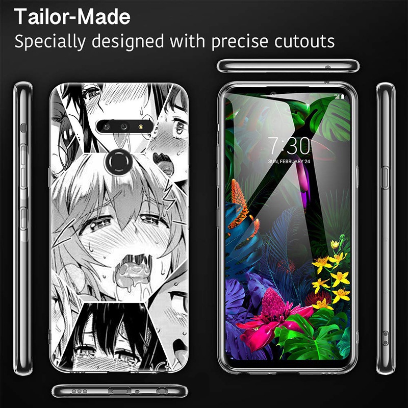 Ốp Điện Thoại Silicon Mềm Trong Suốt Hình Cô Gái Anime Cho Samsung Galaxy A12 A22 A02S A02 M02 A03S A32 A40S A42 M30S M21 M51 ZP9