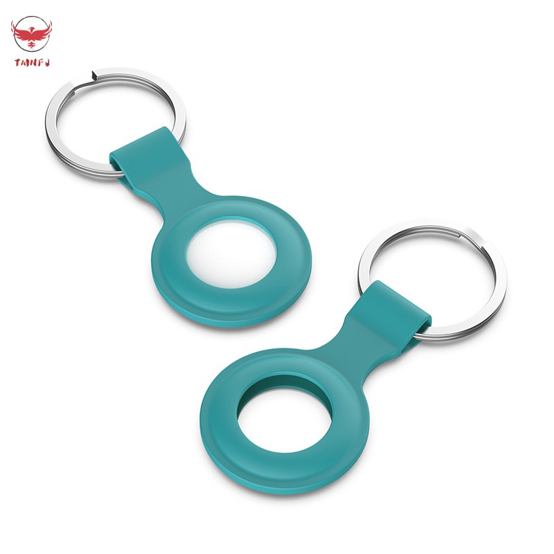 Silicone Protective Cover with Ring for Keychain Compatible with Air Tag Protective Case for Phone