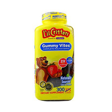 Kẹo Dẻo L’il Critters Gummy Vites 300 viên