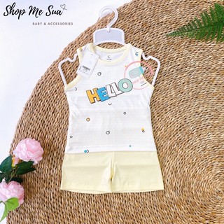 Bộ ba lỗ Moon chất petit  mẫu Hello