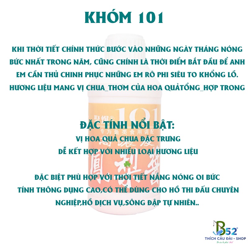 Tinh Mùi Khóm 101 Chuyên câu Rô Phi Chép