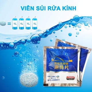 Dbada viên sủi rửa kính xe ô tô, lau kính, chùi kính siêu sạch - ảnh sản phẩm 1