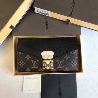 Ví cầm tay lv pha nắp hàng fullbox