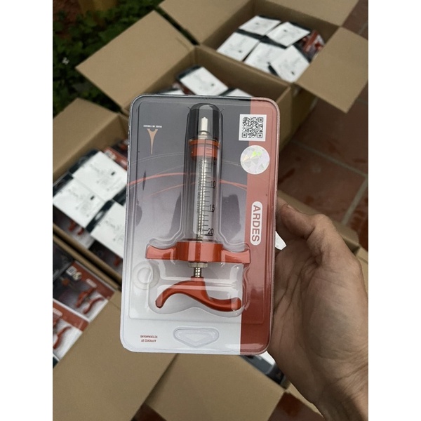 Xi lanh meka ARDES chính hãng xịn 100%  loại 10ml 20ml