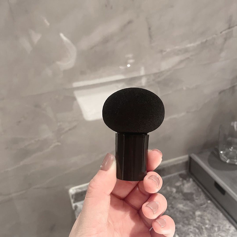 Mút Tán Trang Điểm Ướt / Khô Hình Nấm Có Tay Cầm Bằng Xốp Không latex