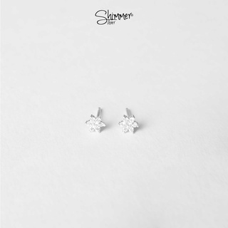 Bông Tai Nữ Bạc 925 FLORINE - Shimmer Silver