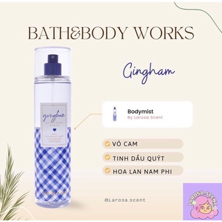 Xịt thơm toàn thân mùi gingham