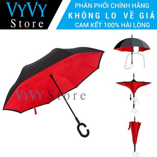 Ô dù Gấp mở ngược thông minh dùng trên ô tô - Hàng cao cấp