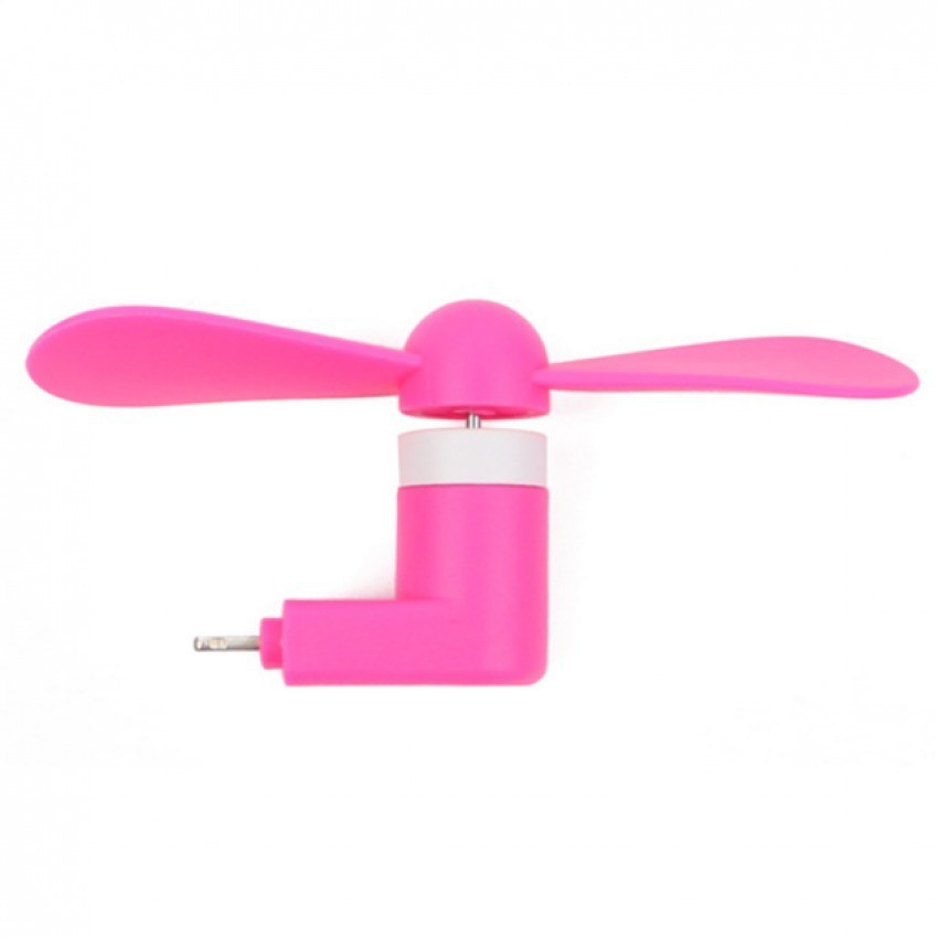 Quạt mini USB 2 cánh cắm chân điện thoại cổng Micro USB -dc1321