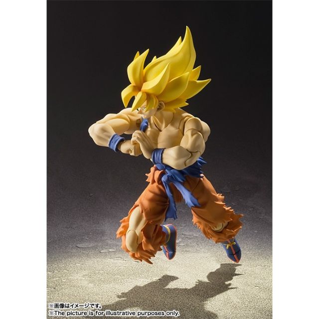 Mô hình khớp cử động SHF Son Goku ver Super Saiyan 2 - Dragon Ball cao 16cm