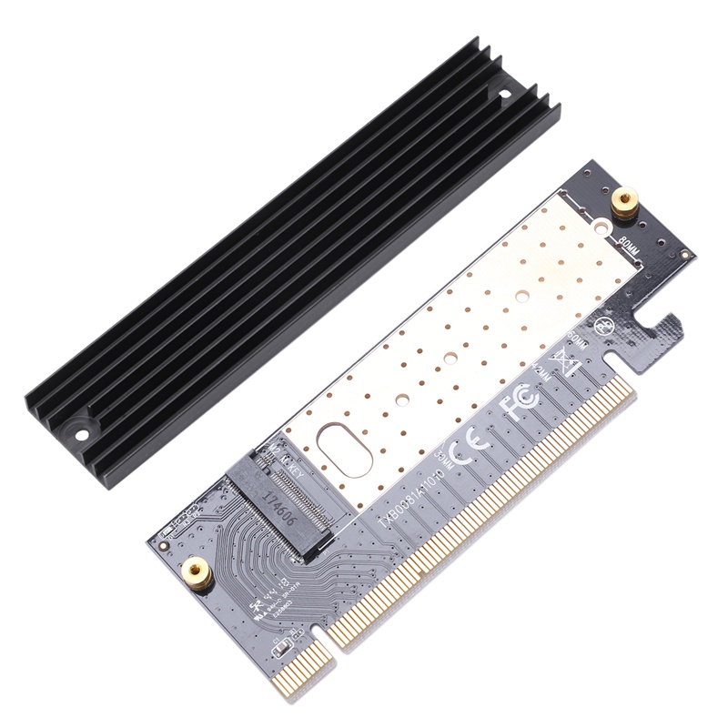 Thẻ Chuyển Đổi M.2 Nvme Ssd M2 Sang Pcie 3.0 X16 Hỗ Trợ Giao Diện Chìa Khóa Pci Express 3.0 X4 2230-2280 Size