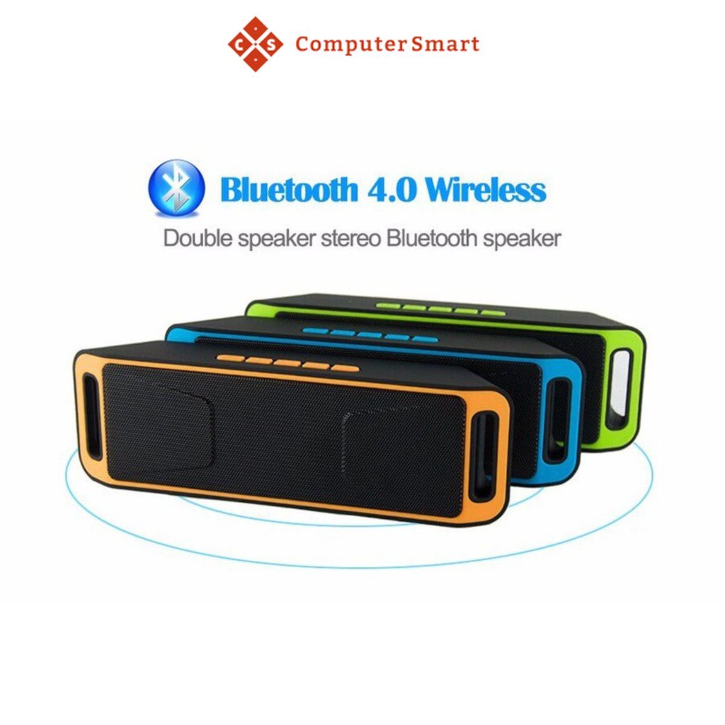 Loa Bluetoot, Loa Nghe Nhạc Bluetooth Mini S208 Âm Lượng Khủng Pin Trâu, Đỉnh Cao Thưởng Thức Âm Nhạc