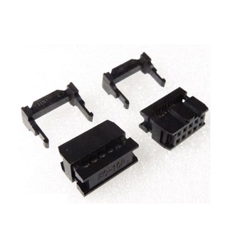 Đầu IDE10 2.54MM Jack kết nối cáp bẹ