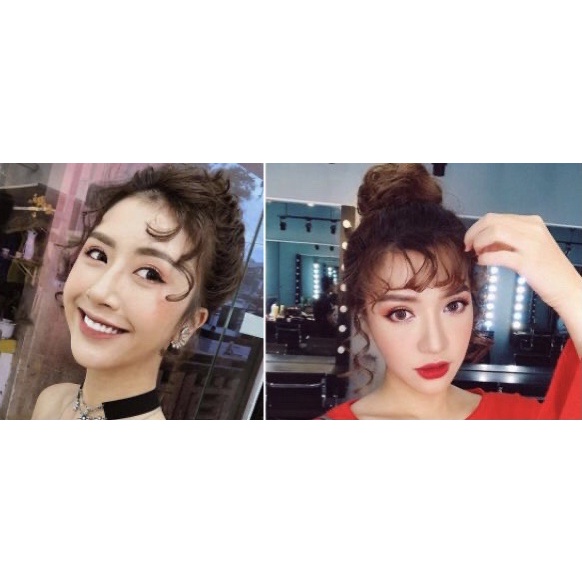 Máy uốn xoăn tóc  lọn bé / máy uốn tóc mái