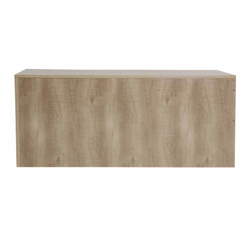 HomeBase FURDINI Kệ tủ Tivi LOFT style Thái Lan W100xD39xH49CM màu gỗ tếch