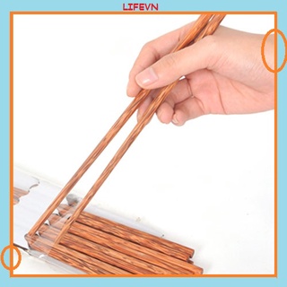 Túi 10 đôi đũa gỗ dừa đũa ăn cao cấp chất lượng