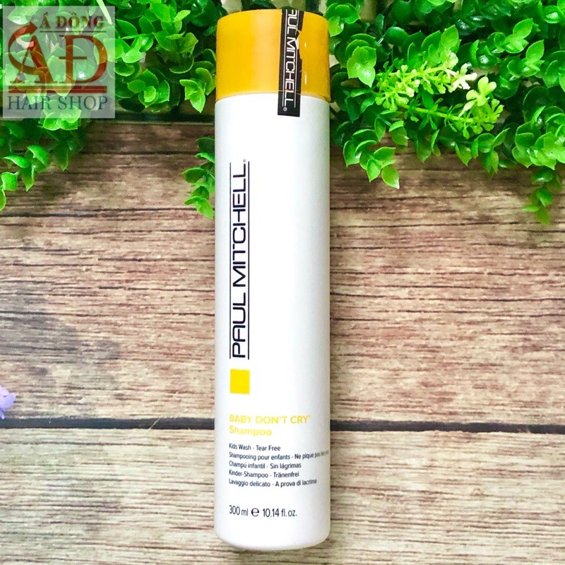 [+Tặng mũ trùm] DẦU GỘI TRẺ EM PAUL CAO CẤP MỸ MITCHELL BABY DON'T CTY KHÔNG CAY MẮT 300ml