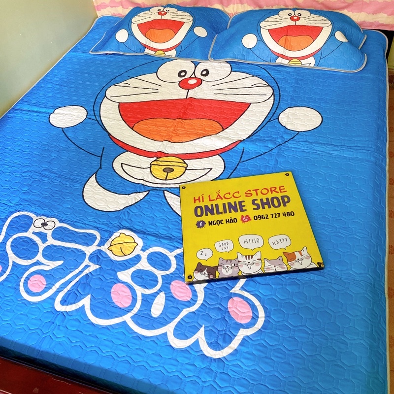 Chiếu điều hoà cao su non doremon