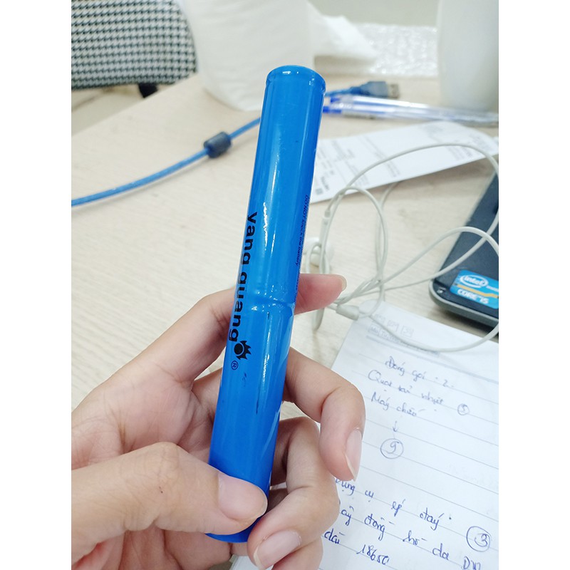 Pin sạc đôi Li-ion 7800mAh CX18650 4.2V cao cấp