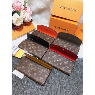 Ví hoa nâu cúc dài size 20 fullbox